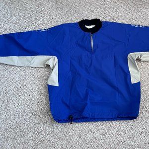 Industrial River & Surf Rain Jacket Blue/Gray Large for paddlesports